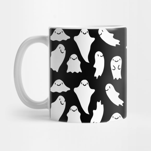 Cute Ghosts || Halloween Ghosts || Cartoon Ghosts || Boo by HLeslie Design